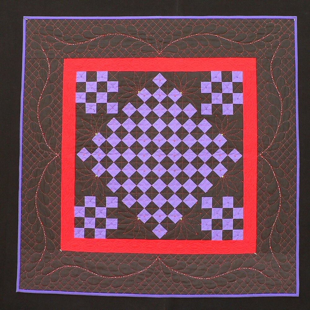 Hand made art/wall quilt